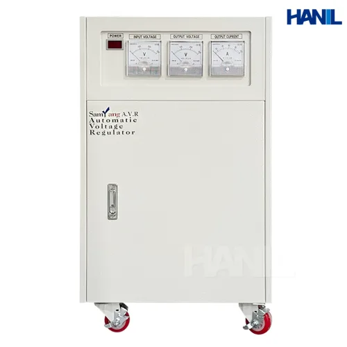 한일 AVR 자동전압조정기 7.5KVA 삼상 복권 380V-380V 삼양에이브이알, 1개