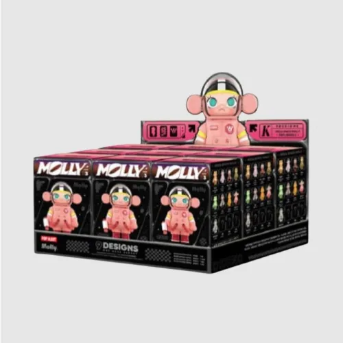 팝마트 메가 스페이스 몰리 molly 시리즈 3 오픈박스 시크릿 랜덤 피규어 확정버전 개봉박스 옵션 선택, 1개