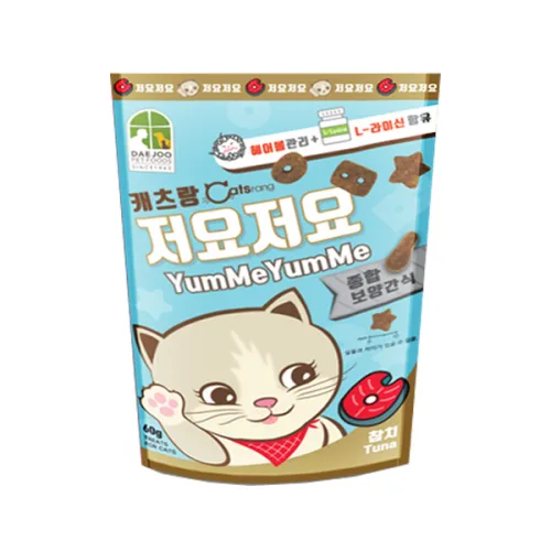 캐츠랑 저요저요 캣트릿 60g 4종 고양이 보양간식 스낵