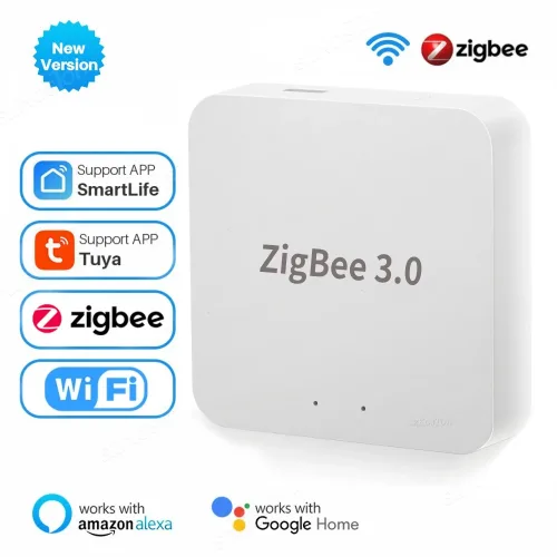 Tuya Zigbee 3.0 게이트웨이 허브 스마트 홈 무선 브리지 라이프 APP 원격 제어 자동화 장치는 Alexa Googl