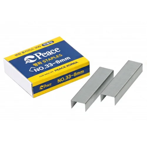 피스코리아 33 8mm 1000pcs 편한 호치키스 300 전용침, 10개, 33호침