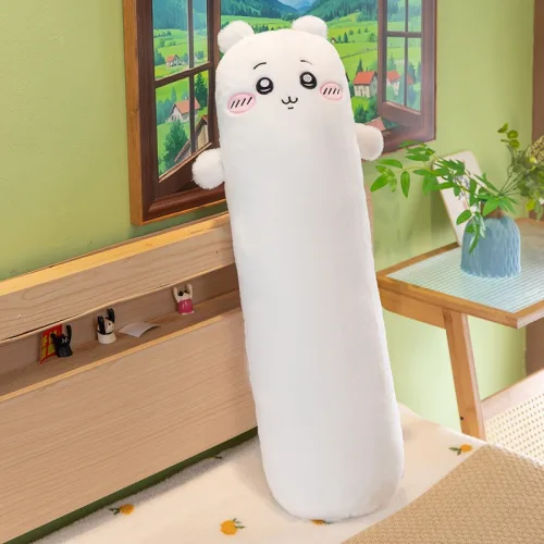 먼작귀 치이카와 우사기 하치와레 모찌 바디필로우 안고자는 롱쿠션 인형쿠션 수면인형 애착인형ZCBV