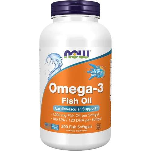 나우푸드 멀레큐럴리 디스틸드 오메가3 1000mg 피쉬 소프트젤, 200정, 1개