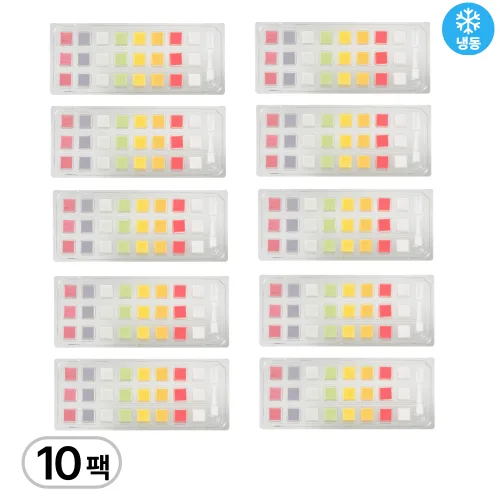 과일큐브치즈MIX 8 가지맛 와인안주, 과일치즈, 90g, 10개, 10개, 90g
