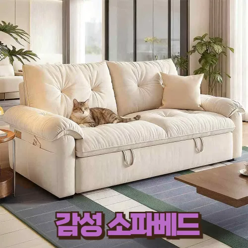 LUNARE 슬립 소파베드 접이식침대 라인 모션베드 3인용쇼파 라운지 패브릭 스윙소파 접이식, 스톤 그레이
