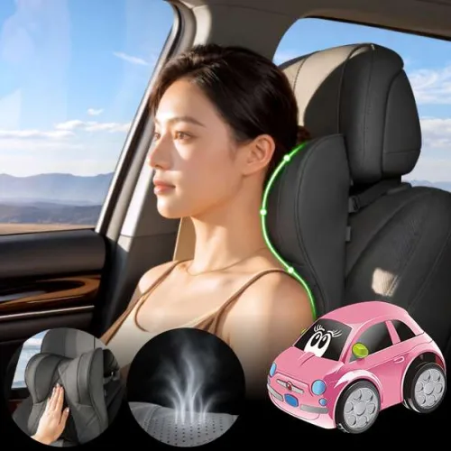 혼다 HR-V 1.5 자동차 3POINT 입체 지지 목어깨 쿠션 블랙 1개