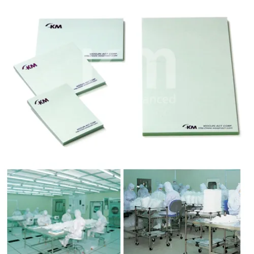 1+1자국없는 크린룸 포스트잇 ESD무진메모지 3x3 접착메모지 잘붙는 크린메모지 큐브노트