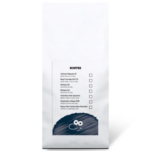 알커피 베트남 로부스타 G1 원두 커피, 1kg, 1개