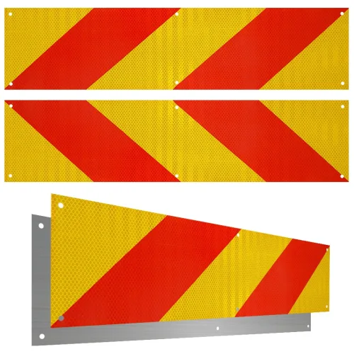 카노바 알루미늄 화물차 후부반사판 600X140mm 좌우2장 1세트, 1개