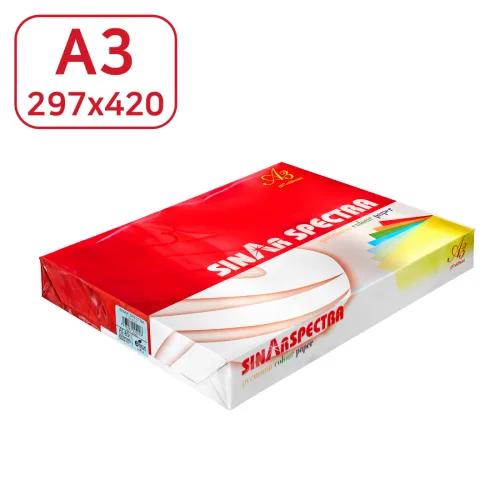 시나 스펙트라 칼라용지 A3 80g 500매[ 한묶음 ]