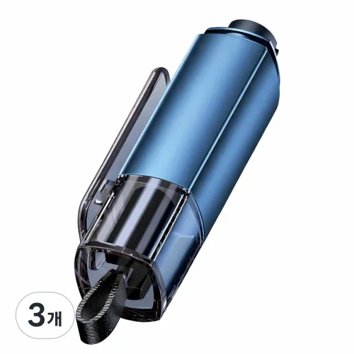 차량용 비상 탈출 망치 안전 벨트 커터 2in1, Blue Gray, 3개