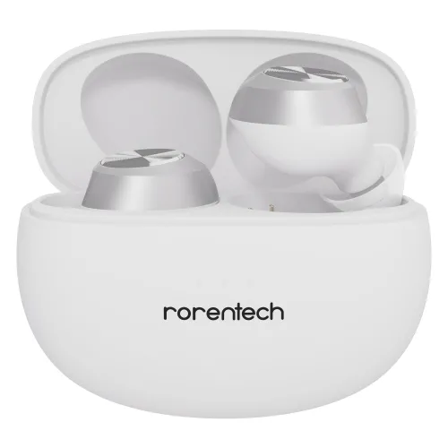로랜텍 커널형 버즈 무선 블루투스이어폰, RSM-R510, 화이트, 5.5시간, 방수가능, RSM-R510, 화이트