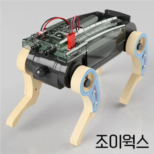 조이웍스 4족 보행 로봇 만들기 과학실험키트 진로교육 자율학기제 혁신교육 늘봄교육, 1개