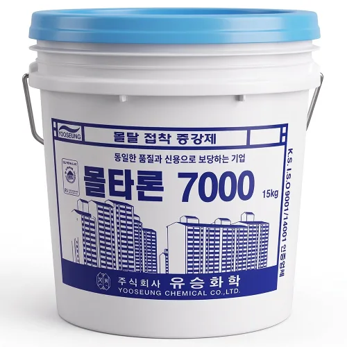 몰타론7000 수성접착제 몰탈접착증강제 석고면 합판 콘크리트 프라이머 하도 강화제15kg, 1개