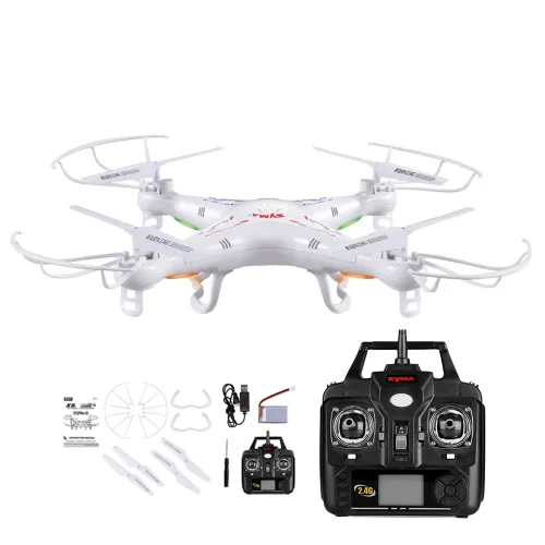 SYMA X5 입문용 교육용 시마 드론, 화이트 시마 X5 드론 세트, 1개