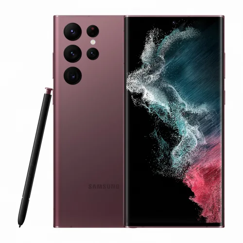 삼성전자 갤럭시 S22 울트라 자급제 SM-S908N, 버건디, 256GB