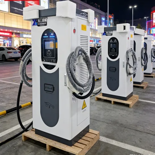 맞춤형 상업용 레벨 3 EV 충전소 80KW-240KW CCS2 GBT DC 급속 충전기 전기차 SUV 밴용 공용 충전기