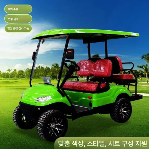 전기 골프 카트  관광 명소 4륜 차량 호텔 셔틀버스 영업 사무소 투어 RV 수출