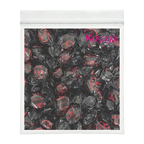 [놀러과자] 카수가이 구로 아메 흑설탕 사탕 대용량 개별포장, 100개, 7.6g