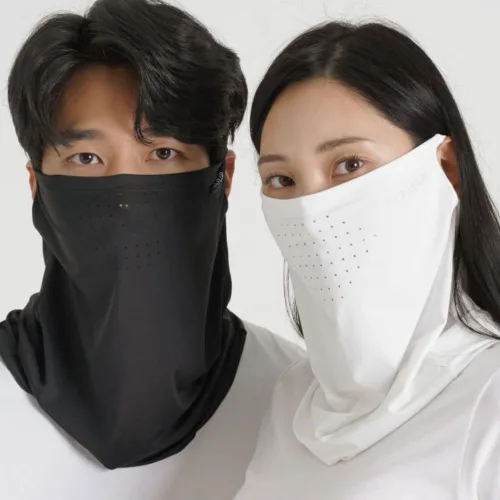 큐아워 자외선차단 냉감 골프 스포츠 마스크 1+1