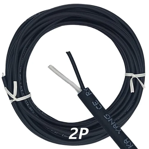 이음케이블 국산 2C 케이블 (미터 단위 판매) UL2464 22AWG 차량용 전선 LED배선 자동차 DIY 2가닥 2P 무실드 UL인증 PVC, 3개