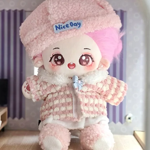 솜인형20cm 풀세트 뼈깅 솜밍 아이돌인형 무속성 유골인형, 1개, 블리, 20cm