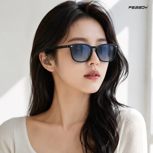 FEISEDY UV400 자외선 차단 선글라스 편광 초경량 운동 컬러 B1062