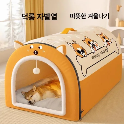 에스이스타 강아지난방텐트 난방 강아지하우스 고양이