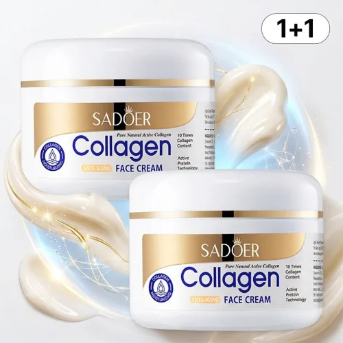 LIONGD 1+1 콜라겐 모이스처 대용량 크림 미백 주름개선 리프팅 수분크림, 2개, 80g