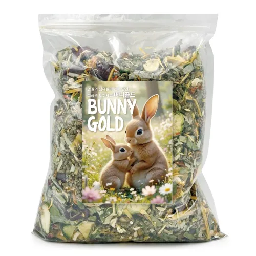 버니골드 토끼 종합 영양사료, 1개, 1.95kg