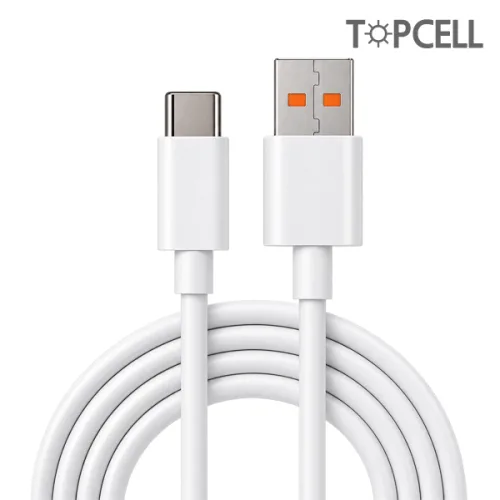 탑셀 고속 충전 케이블 USB A to C타입 66W 꺽임방지선 스마트폰 아이폰 데이터 전송케이블
