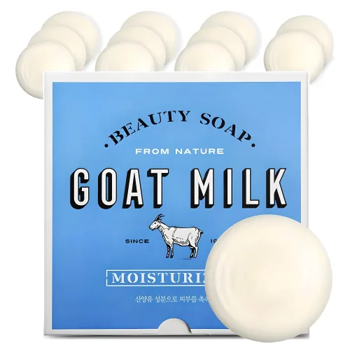 샤워메이트 산양유 비누 플러스, 90g, 12개입