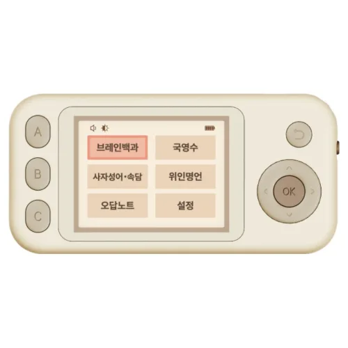 [팀브레인즈] 브레인탭 퀴즈마스터 초등학습기 브레인백과 한국사 세계사 생활과학지식 자연탐구, 1개, 단일컬러, TB-BT-90