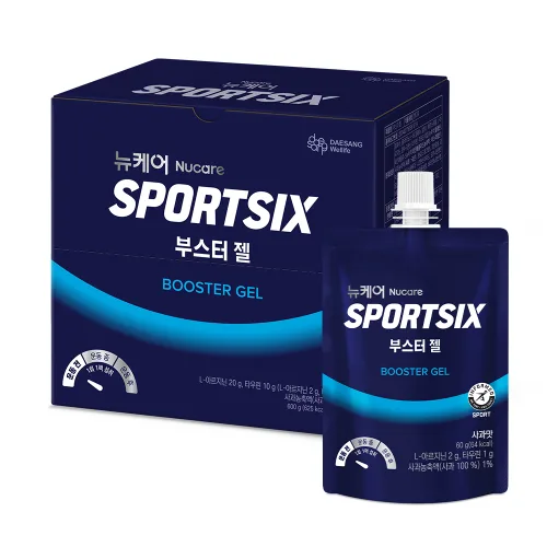 뉴케어스포식스 부스터 젤 헬스보충식품 10p, 600g, 1개