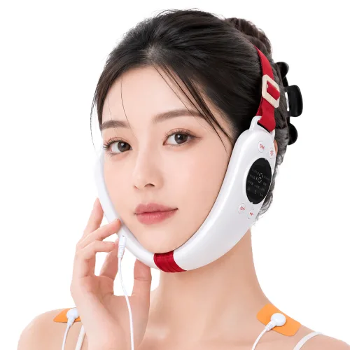 ERANSTAR EMS 얼굴 리프팅 마사지기 브이라인 뷰티 홈디바이스, 화이트, S3