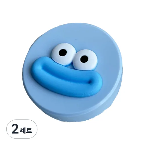 특별한상점 스마일 귀여운 콘택트 렌즈 보관 케이스 거울 집게 흡착 봉 세트