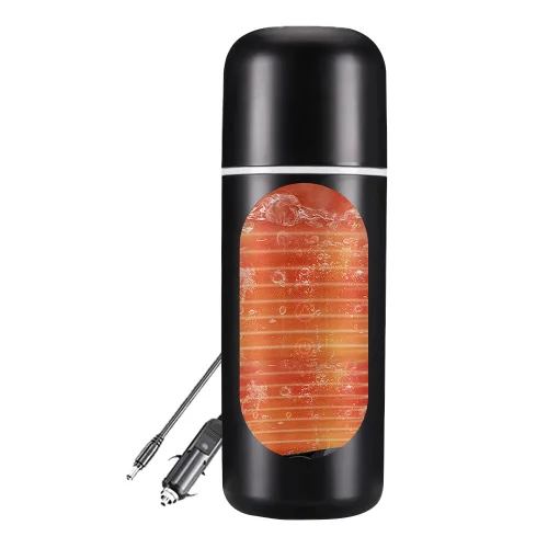 MACOLAUDER 교반 기능 포함 전기 켈트 가열 교반 컵 420ml 전기포트 차량용포트