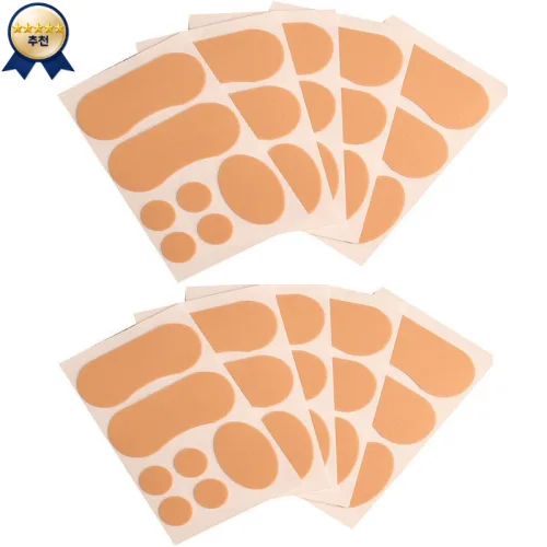 FOOTCARE 창고 대방출 군대 행군 입대 준비물 폼쿠션 물집방지 패드 혼합형 70매,10장
