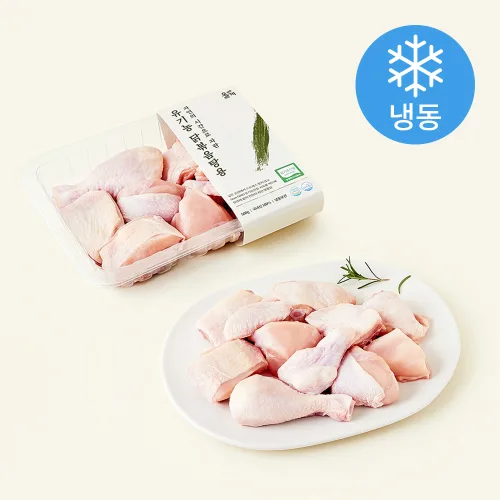 [로켓프레시] 올계 유기축산물 인증 닭볶음탕용 (냉동), 500g, 1개