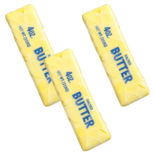 WELTIUM 왁스코팅 버터스틱 말랑이 스트레스볼 왁뿌볼, 옐로우, 79g, 3개
