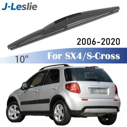 스즈키 SX4 S-크로스 해치백 2006-2020용 10인치 리어 와이퍼 블레이드, 앞유리 윈도우 레인 브러쉬 자동차