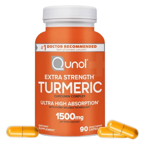 퀴놀 엑스트라 스트렝스 터메릭 1500mg 베지테리안 캡슐, 1개, 90정