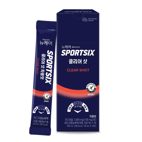 뉴케어스포식스 정품 클리어 샷 헬스보조제, 200ml, 1개