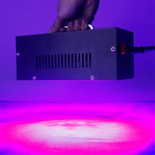 큐라텍 uv경화기 LED 자외선 램프 조사기 코팅 경화 기계 휴대용