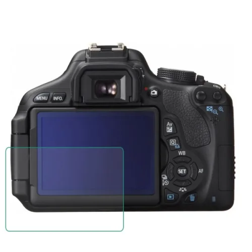 호환 강화 유리 보호대 가드 커버 캐논 EOS 60D 550D M M2 Kiss X5 X4 Rebel T3i T2i 카메라, LCD 화면 필