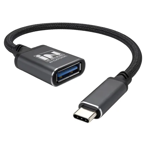 인네트워크 C타입 to USB 3.0 A타입 OTG 변환 젠더 22cm, 1개, IN-CUOTG02AL