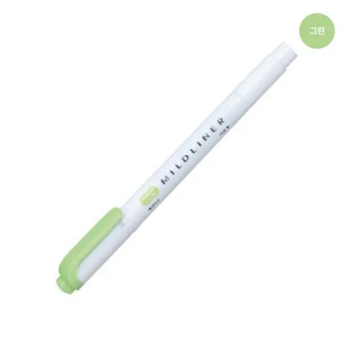 제브라 마일드라이너 1 4mm 4 0mm 그린 WKT7 MG