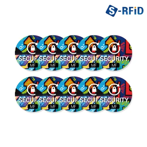 도어락 등록 출입문 스티커 메탈 RFID 태그 출입 직접등록, 1개, 일반 메탈 태그 디자인 10개(No.53T)