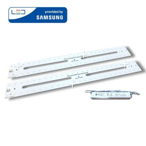 삼성LED 모듈 멀티A 50W 거실/주방/욕실 540X60mm 2장 국내제작 플리커프리, 주광색, 1세트