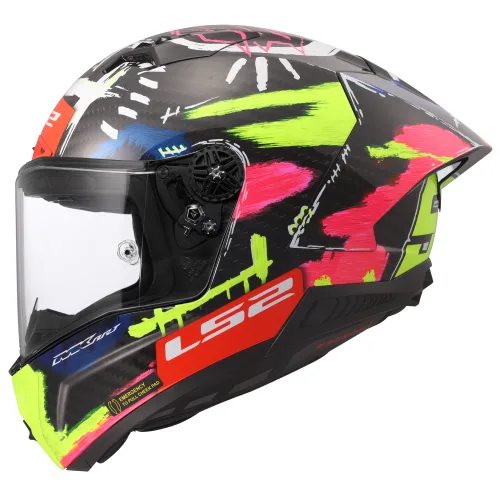 LS2 FF805 THUNDER GP AERO ALDEGUER 25 오토바이 카본 풀페이스 헬멧